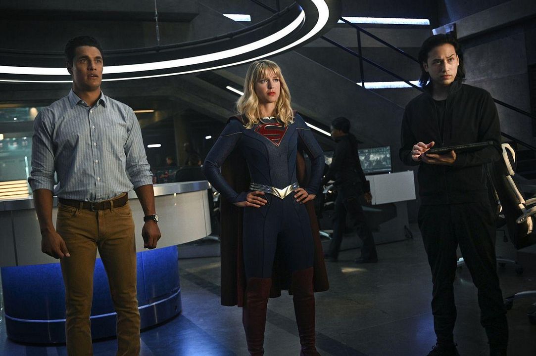 Bild Staz Nair, Jesse Rath, Melissa Benoist