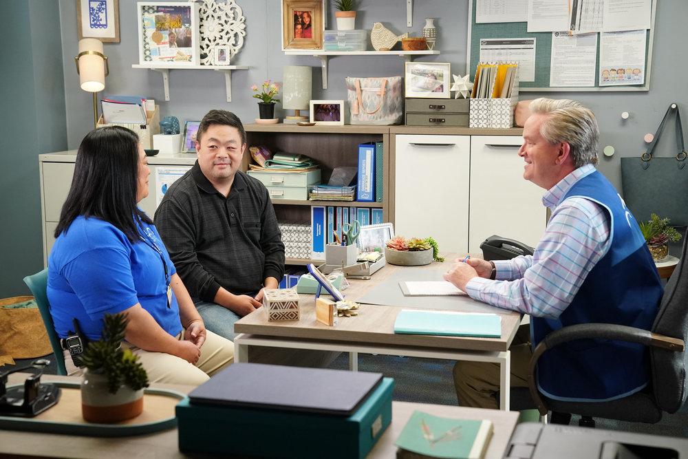 Superstore : Bild Mark McKinney, Kaliko Kauahi, Chris Grace (IV)