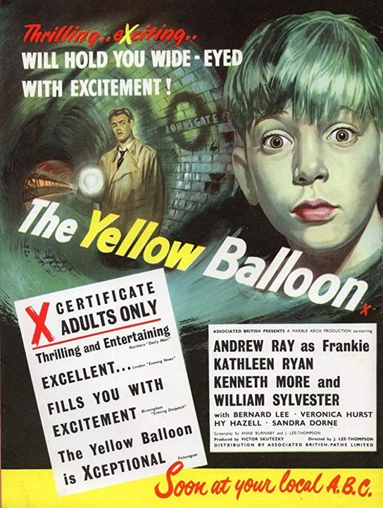 Der gelbe Ballon : Kinoposter