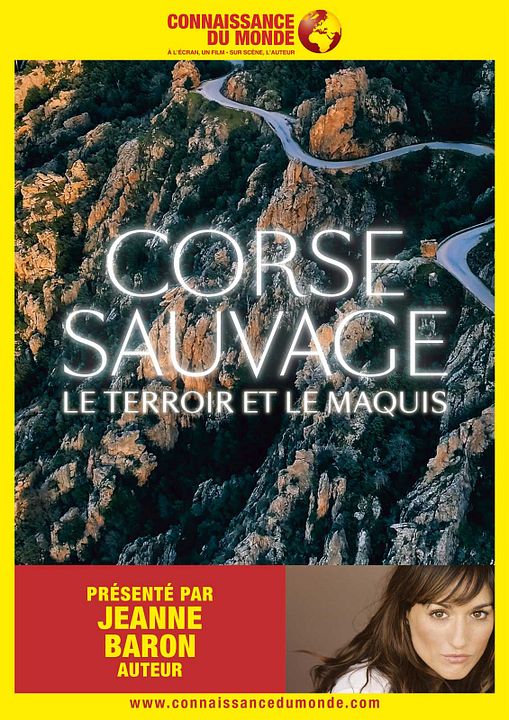 CORSE SAUVAGE, Les falaises et le maquis : Kinoposter