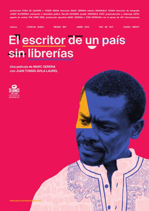 El escritor de un país sin librerías : Kinoposter