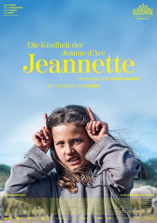 Jeannette - Die Kindheit der Jeanne d'Arc : Kinoposter