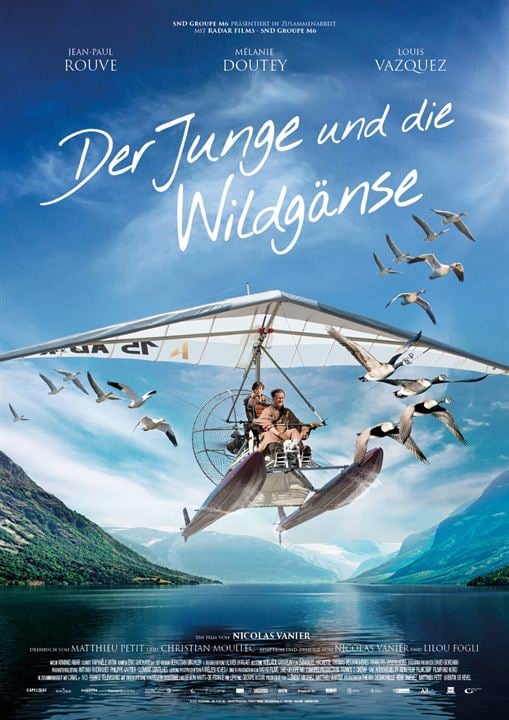 Der Junge und die Wildgänse : Kinoposter