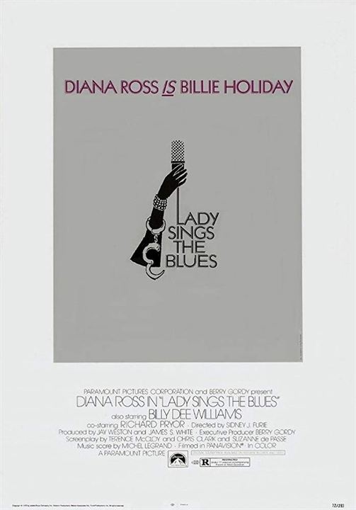Lady Sings The Blues : Kinoposter