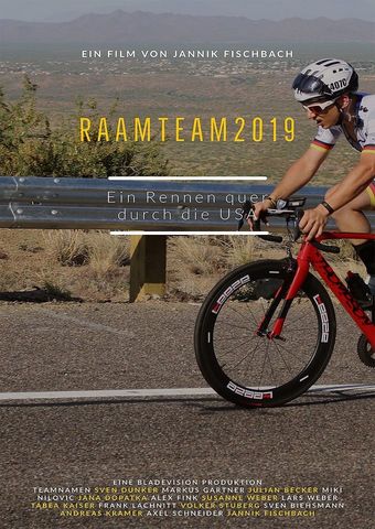 Raamteam 2019 - Ein Rennen quer durch die USA : Kinoposter