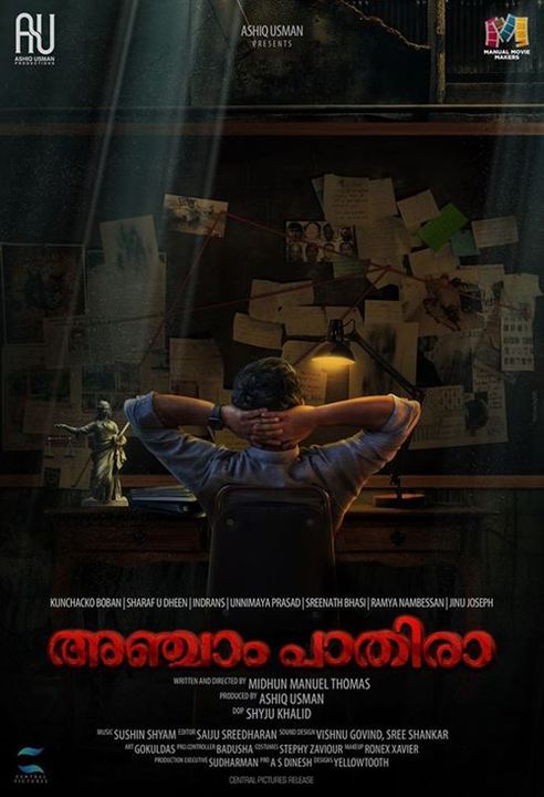 Anjaam Pathiraa : Kinoposter