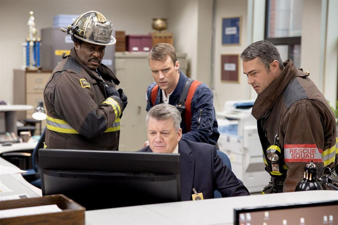 Chicago Fire : Bild Eamonn Walker, Taylor Kinney, Jesse Spencer
