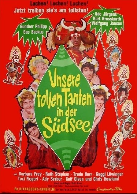 Unsere tollen Tanten in der Südsee : Kinoposter