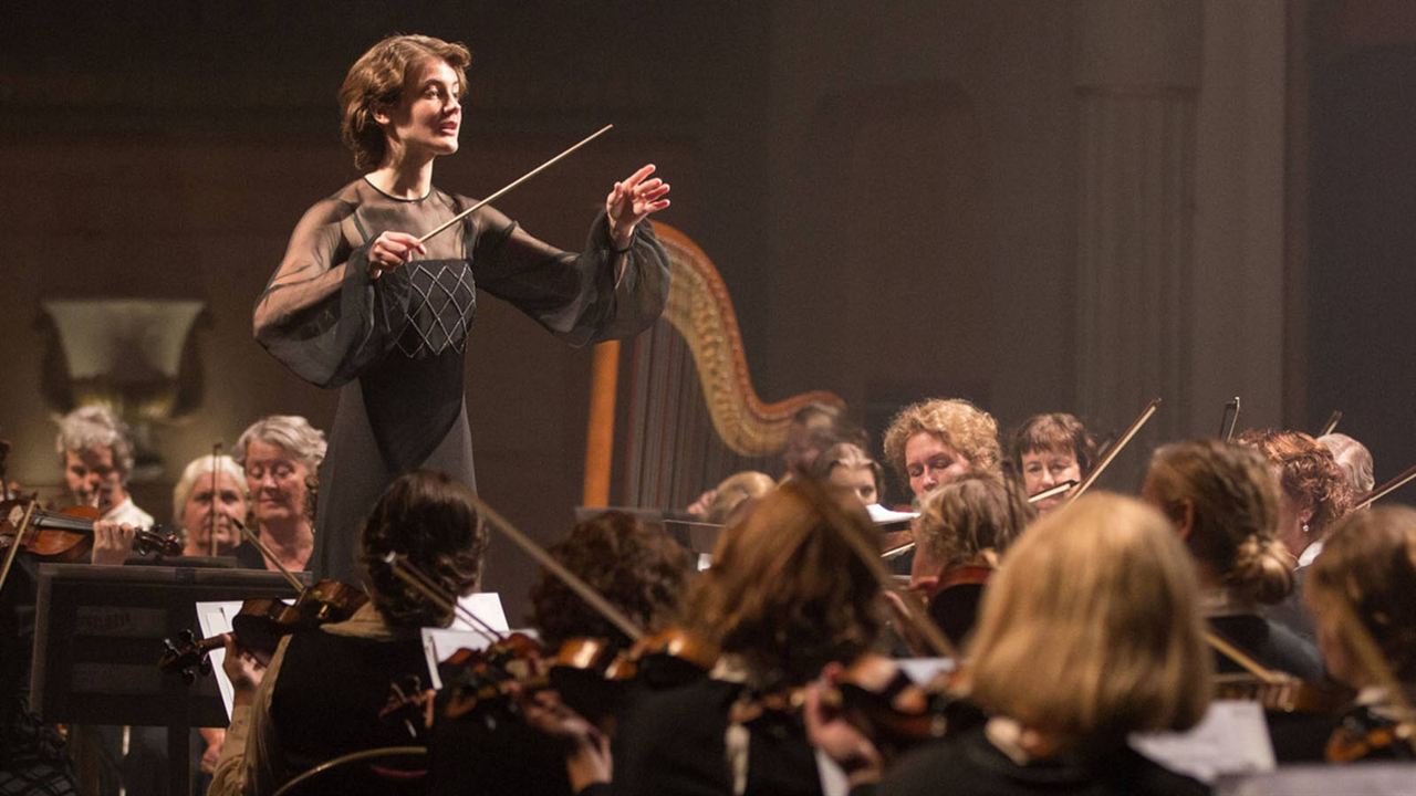 Die Dirigentin : Bild Christanne de Bruijn