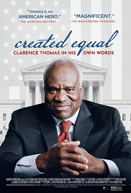 Created Equal: Clarence Thomas in His Own Words : Kinoposter