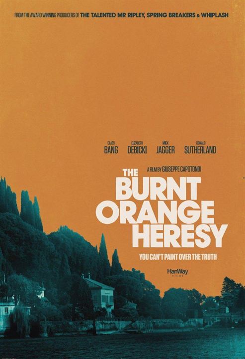 The Burnt Orange Heresy : Kinoposter