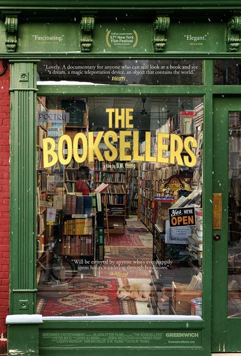 The Booksellers - Aus Liebe zum Buch : Kinoposter