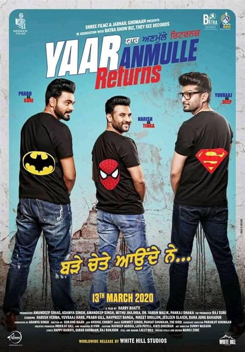 Yaar Anmulle Returns : Kinoposter