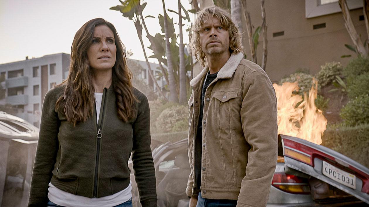 Navy CIS: L.A. : Bild Daniela Ruah, Eric Christian Olsen