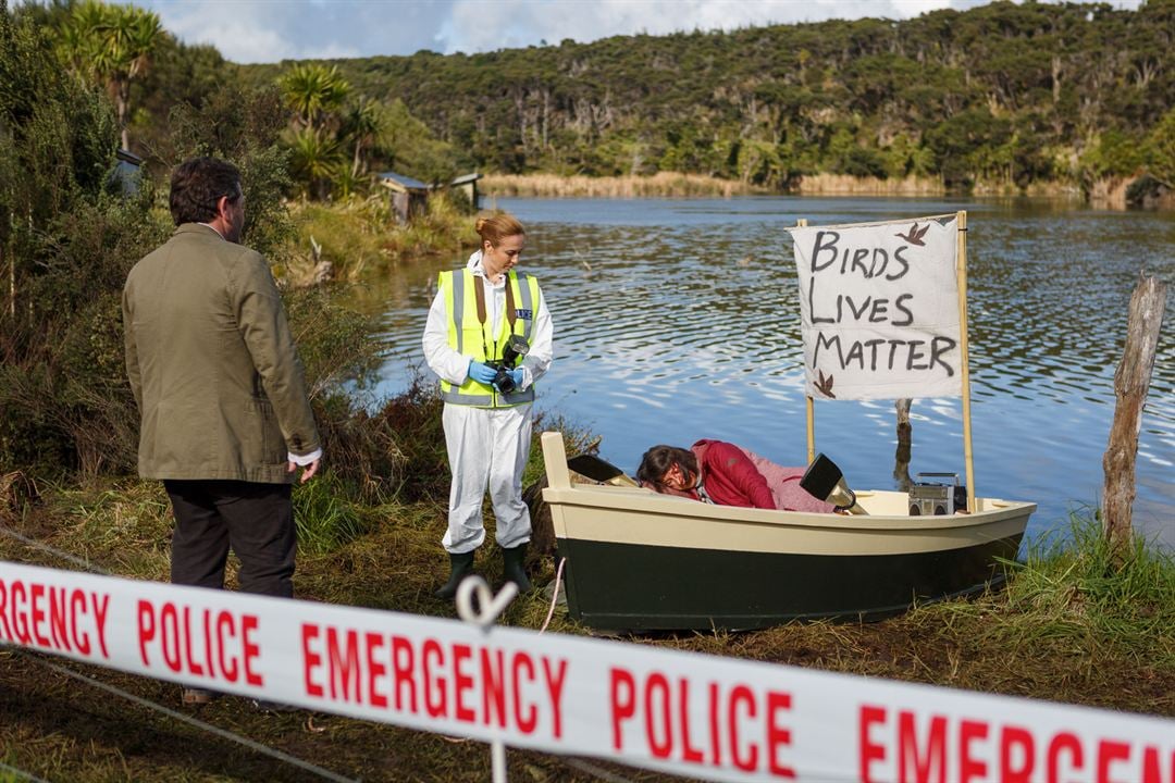 Brokenwood - Mord in Neuseeland : Bild Neill Rea, Cristina Serban Ionda