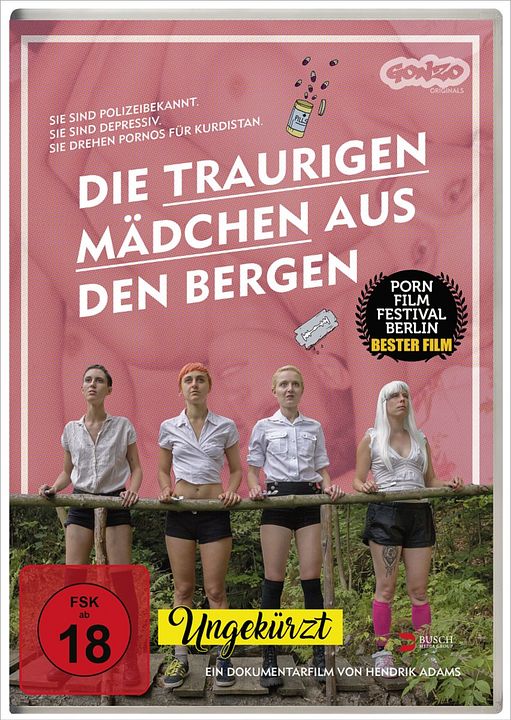 Die traurigen Mädchen aus den Bergen : Kinoposter