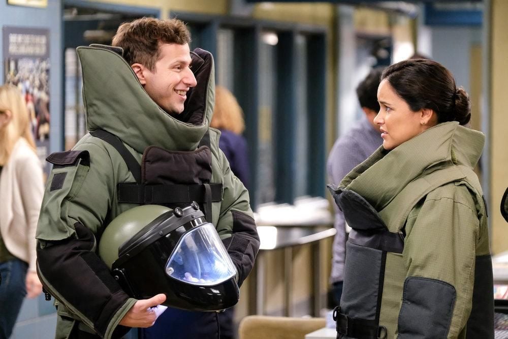 Brooklyn Nine-Nine : Bild Melissa Fumero, Andy Samberg