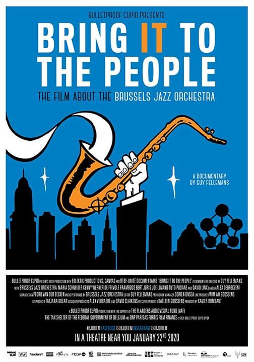 Bring It To the People: The Film About the Brussels Jazz Orchestra : Kinoposter