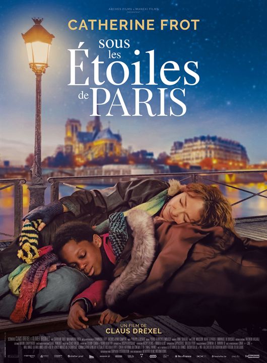 Unter den Sternen von Paris : Kinoposter