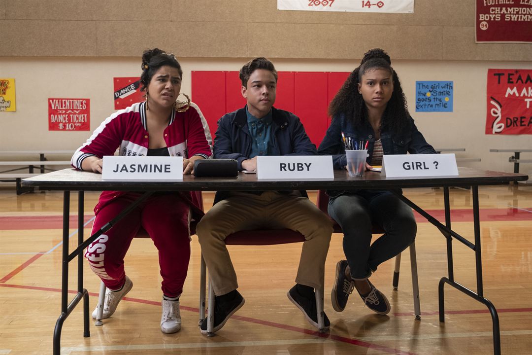 On My Block : Bild Jessica Marie Garcia, Sierra Capri, Jason Genao