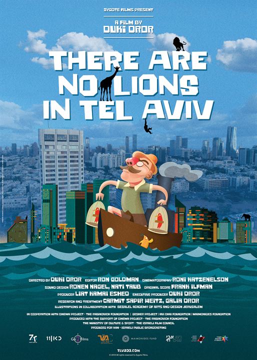There are no lions in Tel-Aviv : Kinoposter