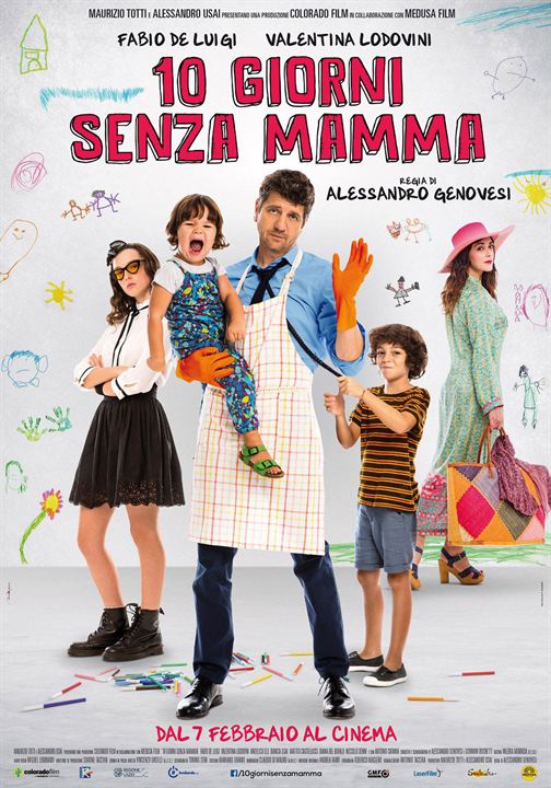 10 giorni senza mamma : Kinoposter