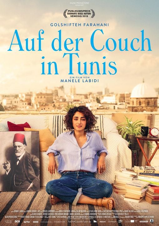 Auf der Couch in Tunis : Kinoposter