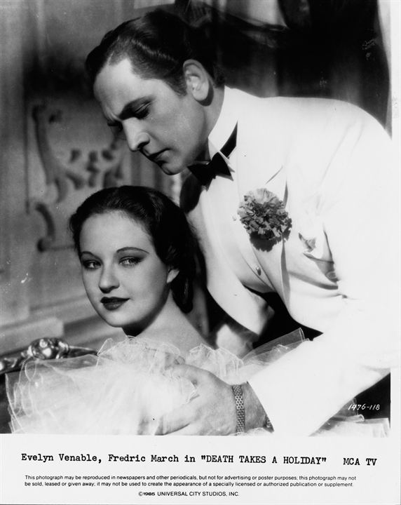 Death Takes a Holiday : Bild Evelyn Venable, Fredric March