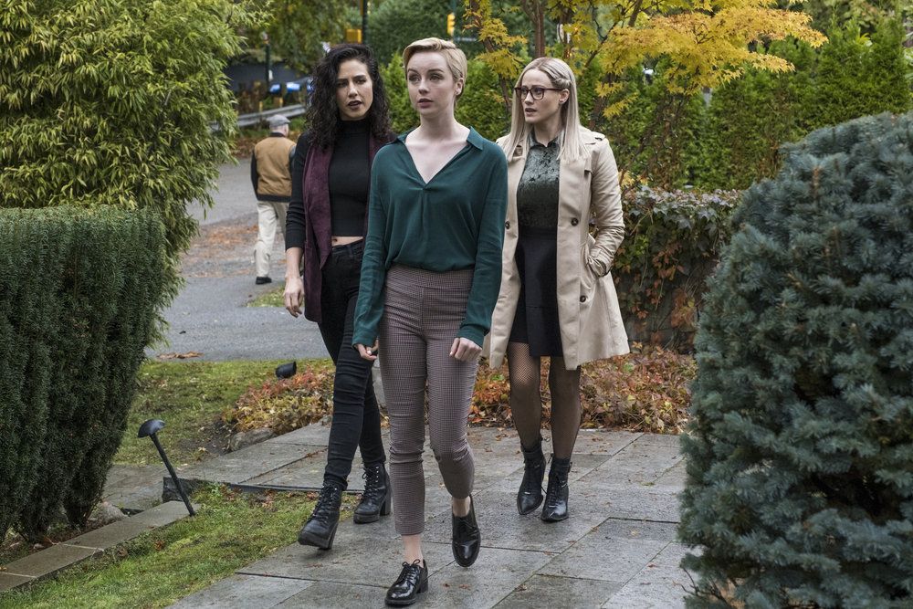 The Magicians : Bild Jade Tailor, Kacey Rohl, Olivia Taylor Dudley
