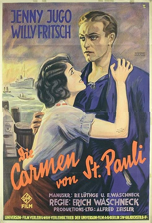 Die Carmen Von St. Pauli : Kinoposter