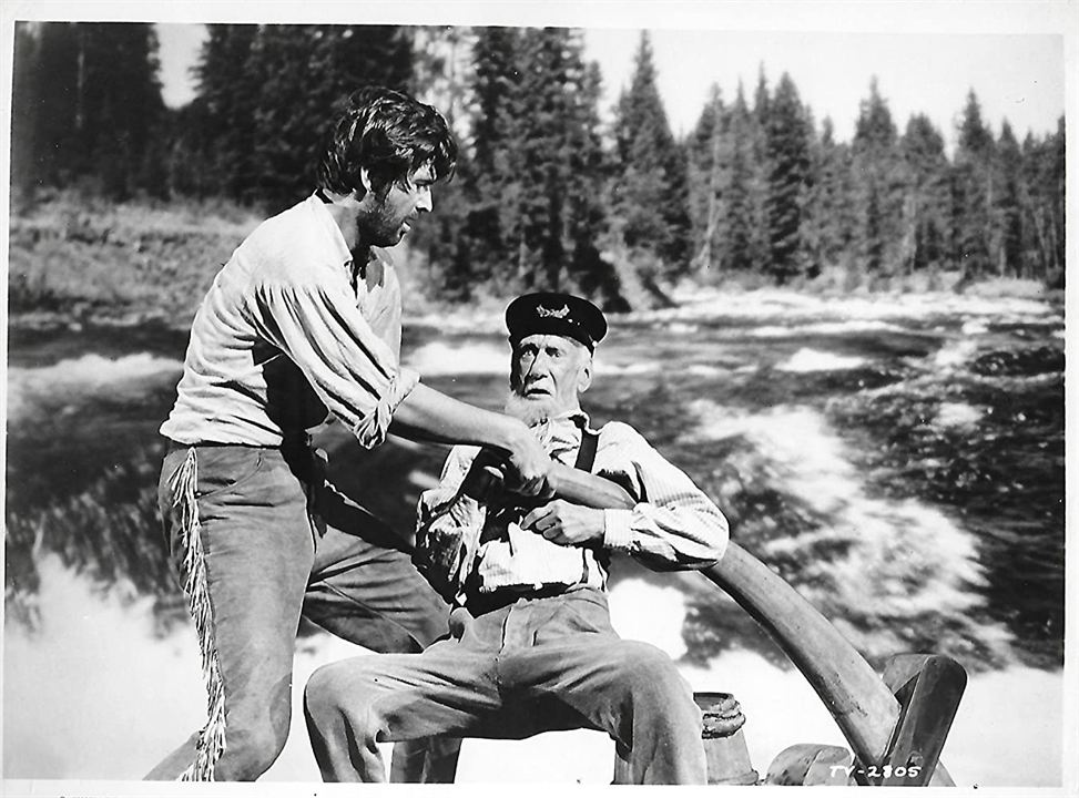 Davy Crockett und die Flusspiraten (TV Title) : Bild Fess Parker, Clem Bevans