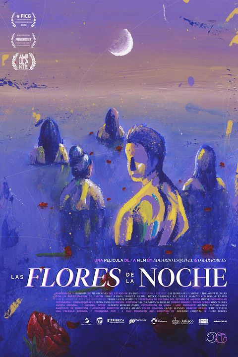 Las flores de la noche : Kinoposter
