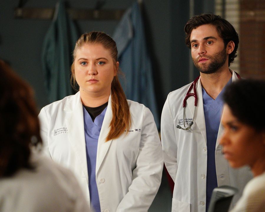 Grey's Anatomy - Die jungen Ärzte : Bild Jake Borelli, Jaicy Elliot