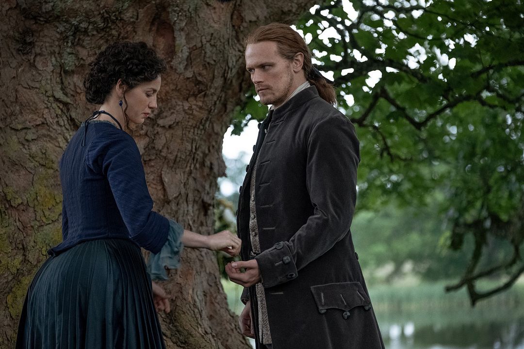 Outlander : Bild Sam Heughan, Caitriona Balfe