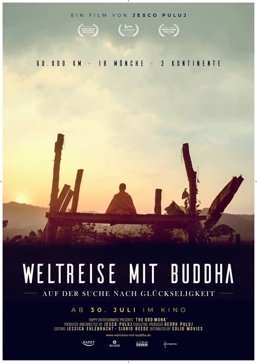 Weltreise mit Buddha : Kinoposter