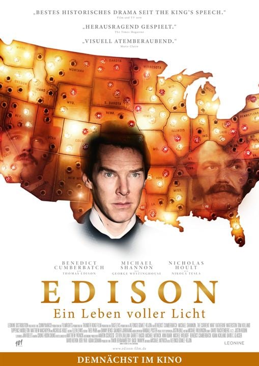 Edison - Ein Leben voller Licht : Kinoposter