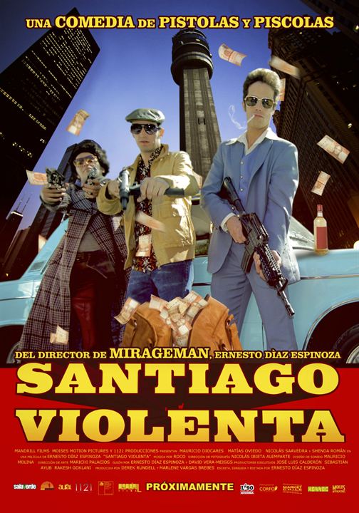 Santiago violenta : Kinoposter