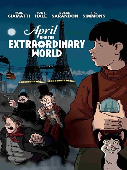 April und die außergewöhnliche Welt : Kinoposter