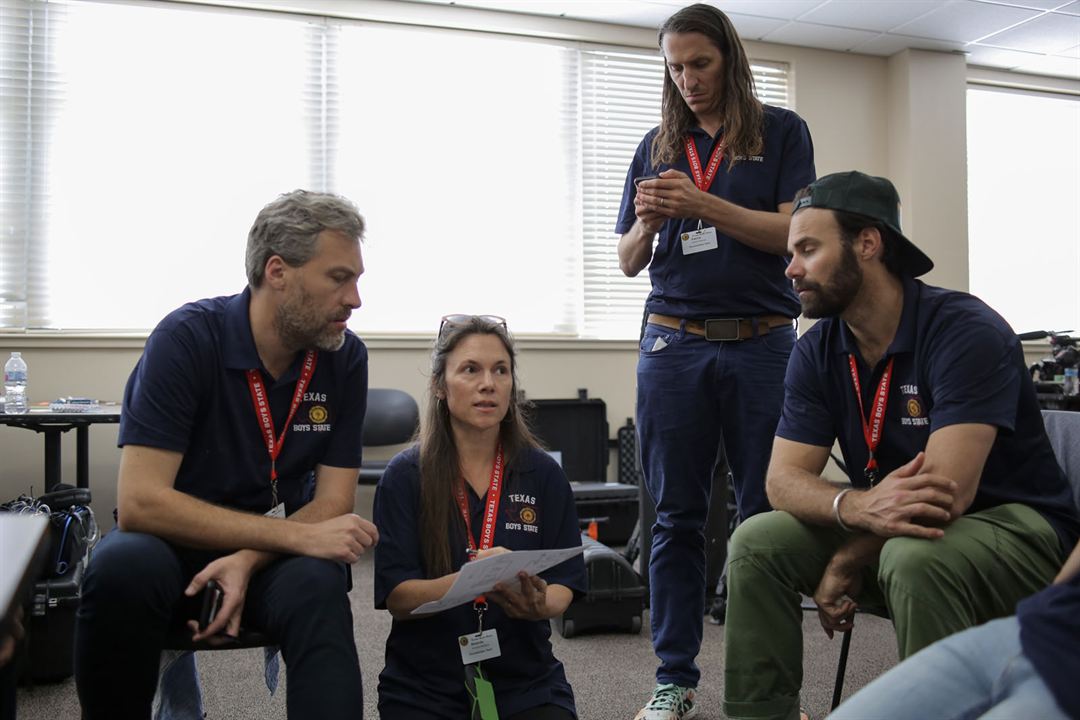 Boys State : Bild Daniel Carter, Amanda McBaine, Patrick Bresnan, Thorsten Thielow