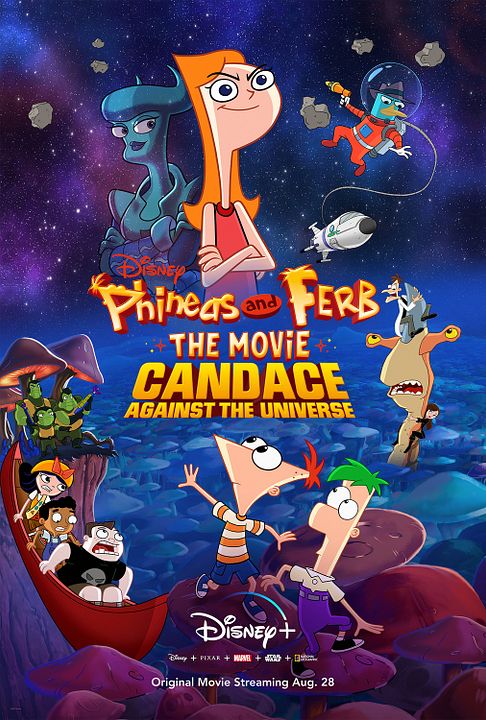 Phineas und Ferb - Der Film: Candace gegen das Universum : Kinoposter