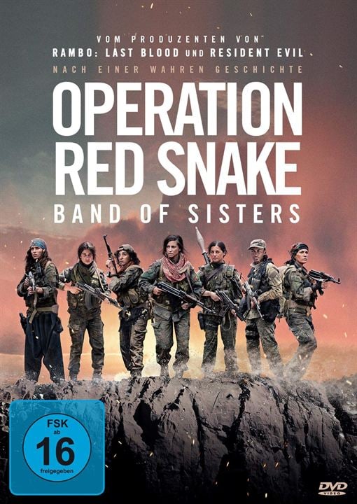 Operation Red Snake - Band Of Sisters : Kinoposter