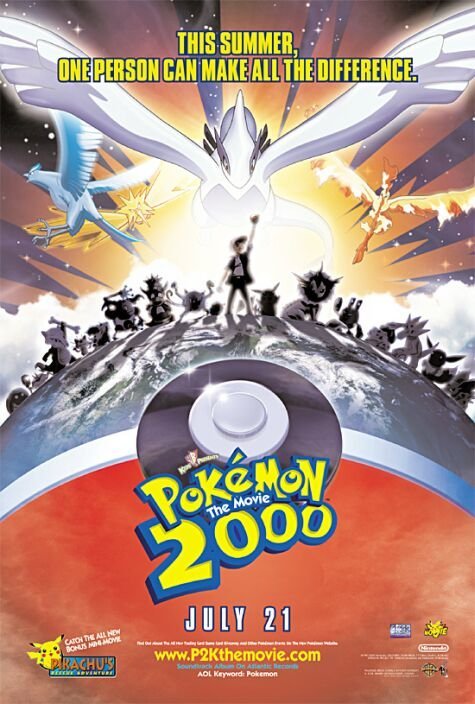Pokémon 2: Die Macht des Einzelnen : Kinoposter