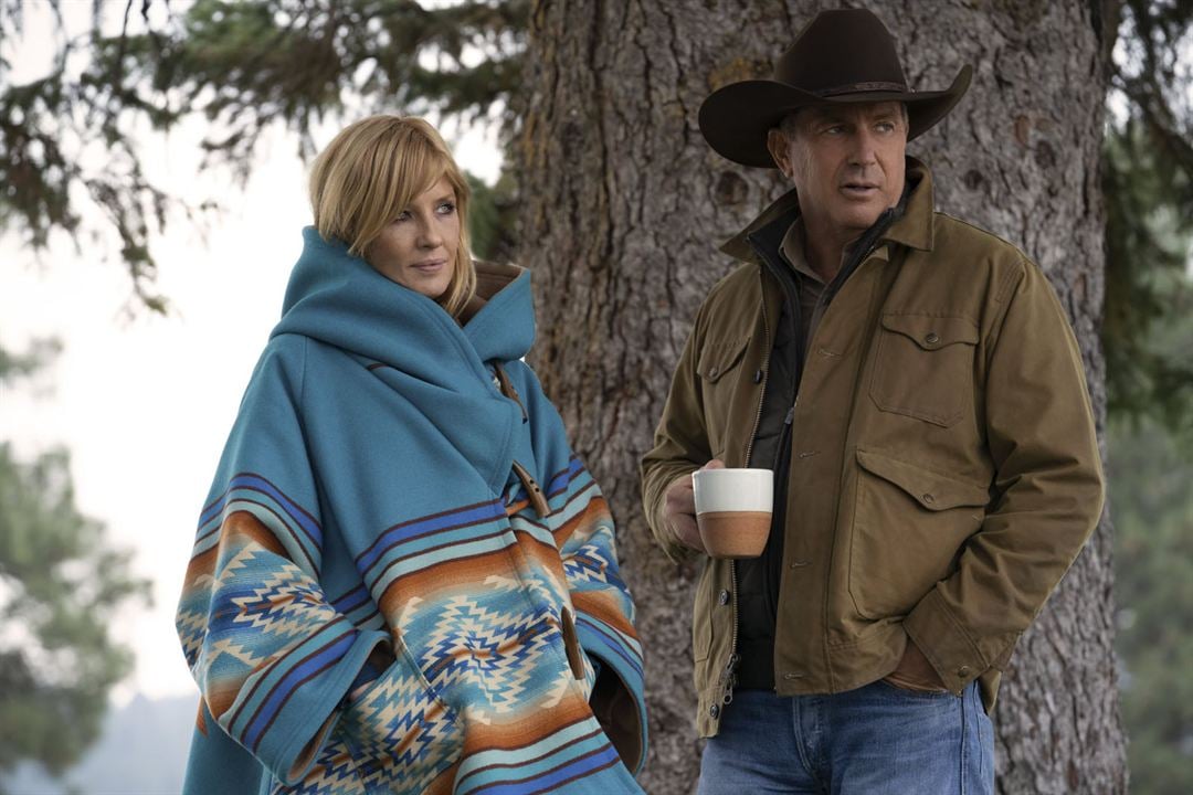 Yellowstone : Bild Kevin Costner, Kelly Reilly