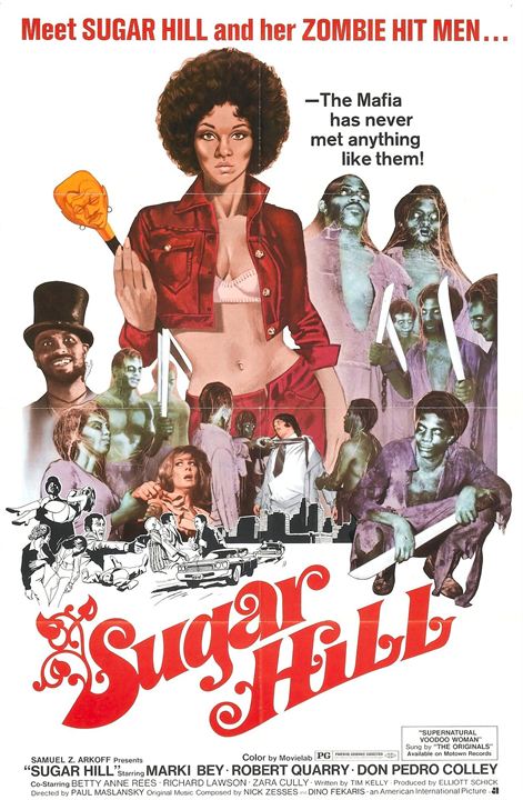 Die schwarzen Zombies von Sugar Hill : Kinoposter