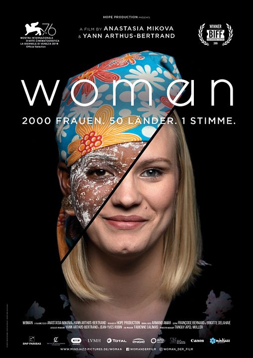 Woman - 2000 Frauen. 50 Länder. 1 Stimme. : Kinoposter
