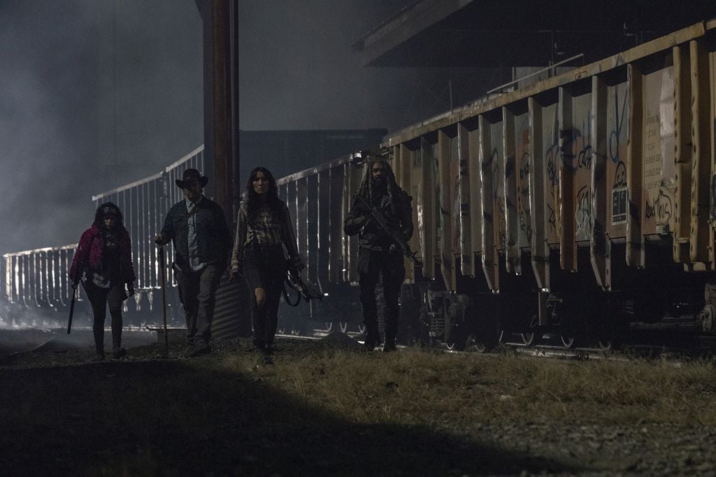 The Walking Dead : Bild Norman Reedus, Paola Lazaro, Josh McDermitt, Eleanor Matsuura