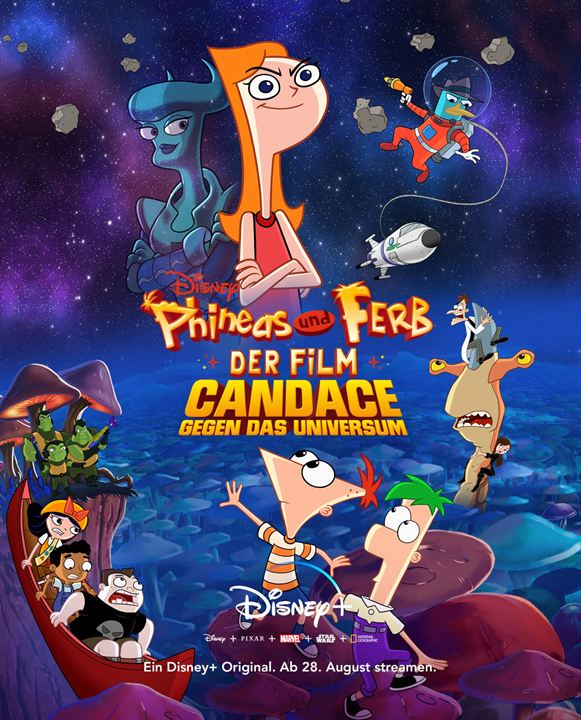 Phineas und Ferb - Der Film: Candace gegen das Universum : Kinoposter