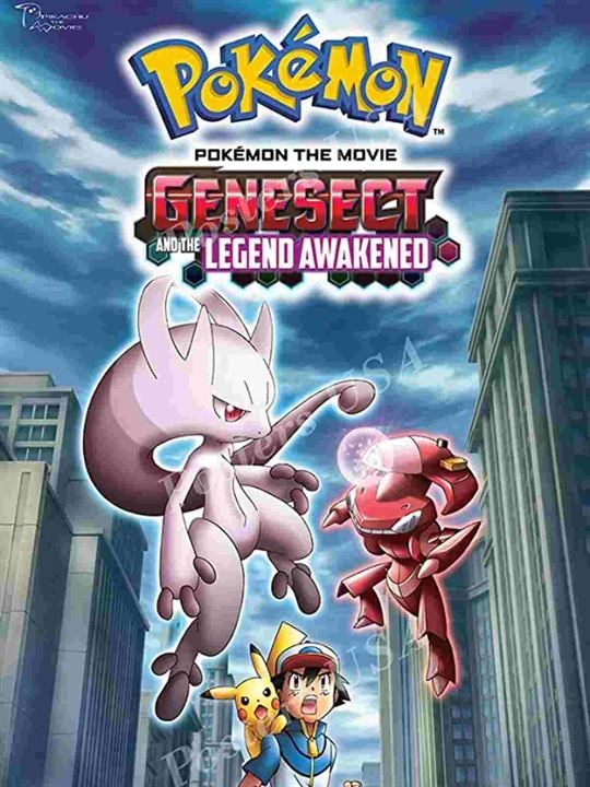 Pokémon - Der Film: Genesect und die wiedererwachte Legende : Kinoposter