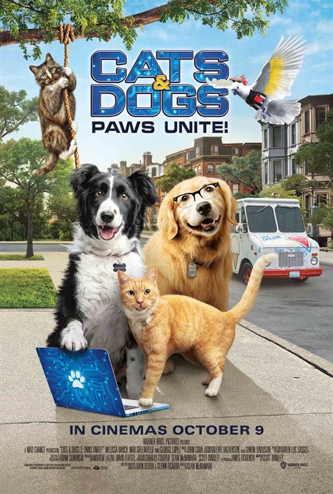 Cats & Dogs 3: Pfoten vereint! : Kinoposter