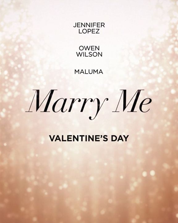 Marry Me - Verheiratet auf den ersten Blick : Kinoposter